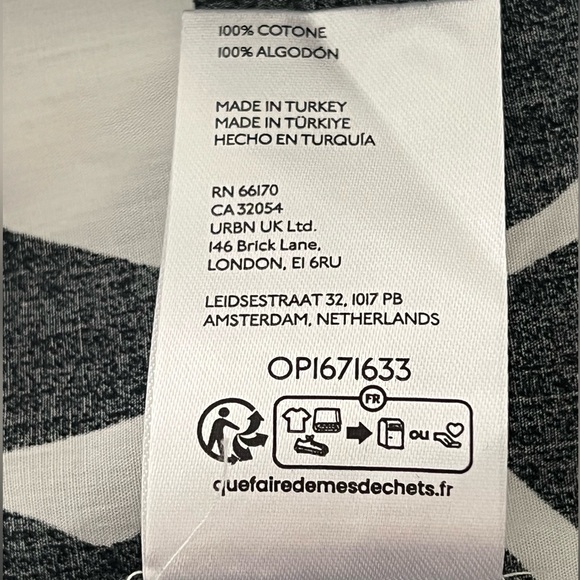 NWT Anthropologie Black and White “The Bettina” Floral Dress - Picture 10 of 11